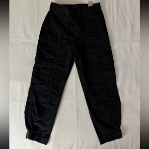 Banana Republic Black Cargo Khaki Pants